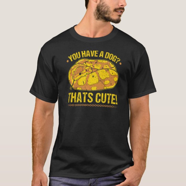Ball Python niedlich Banana Ball Royal Python T-Shirt (Vorderseite)