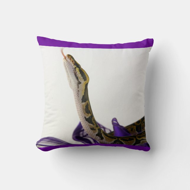Ball Python Pillow Kissen (Vorderseite)