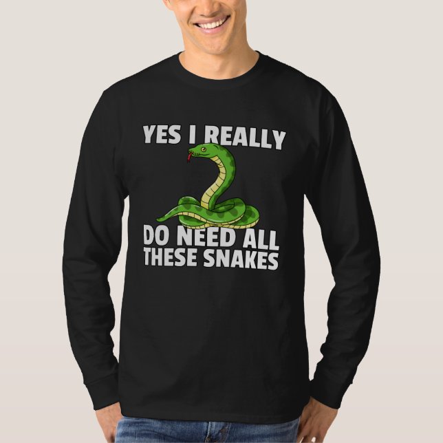 Ball Python Snake  For Boa  Owner T-Shirt (Vorderseite)