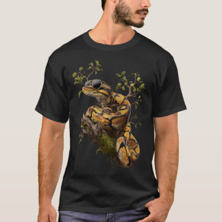 Ball Python Sonnenbrille Reptilienhalter Schlangen T-Shirt