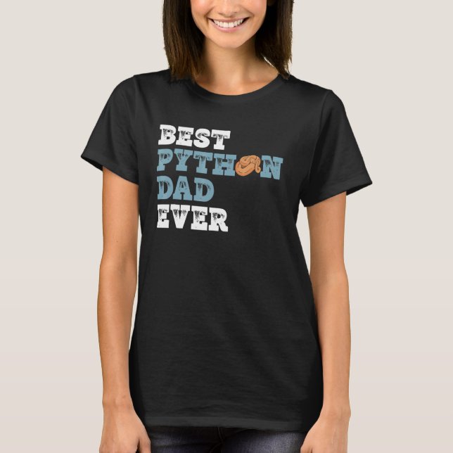 Ball Python Vater für Banana Ball Python Eigentüme T-Shirt (Vorderseite)