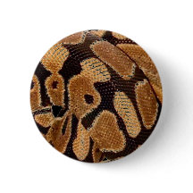Ball-Pythonschlange-Knopf-Abzeichen
