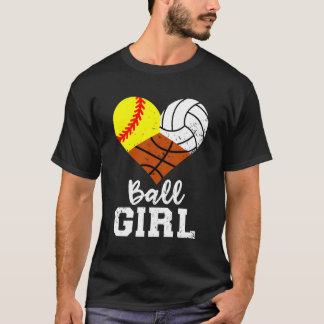 Ball Softball Volleyball Basketball T-Shirt