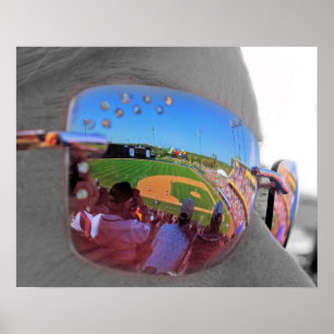 Ball-Spiel-Reflexion Poster