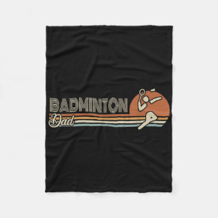 Ball Sport Shuttle Sport Retro Badminton Vater Män Fleecedecke