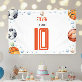 Ball Sports Kindergeburtstag Banner