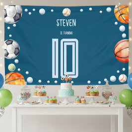 Ball Sports Kindergeburtstag Banner