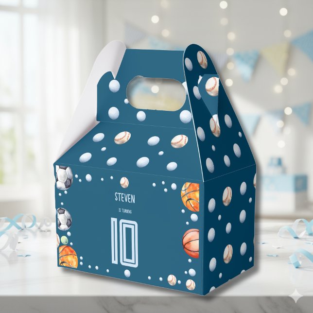 Ball Sports Kindergeburtstag Geschenkschachtel (Von Creator hochgeladen)