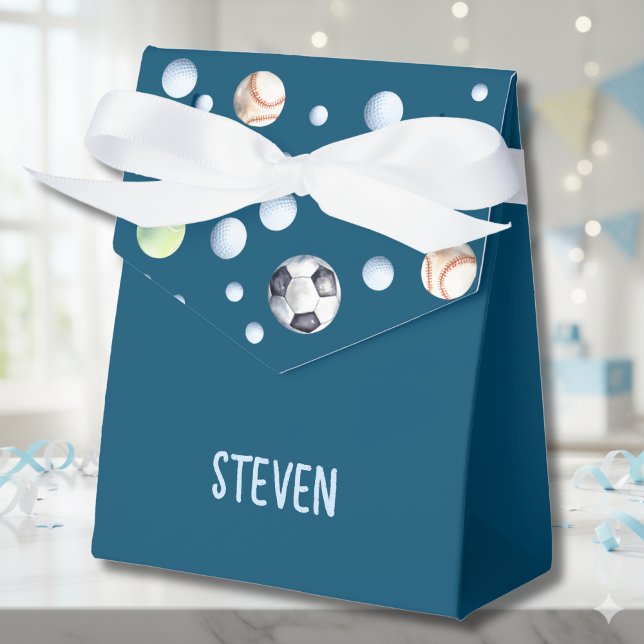 Ball Sports Kindergeburtstag Geschenkschachtel (Von Creator hochgeladen)