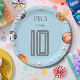 Ball Sports Kindergeburtstag Pappteller