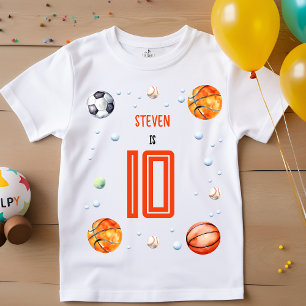 Ball Sports Kindergeburtstag T-Shirt