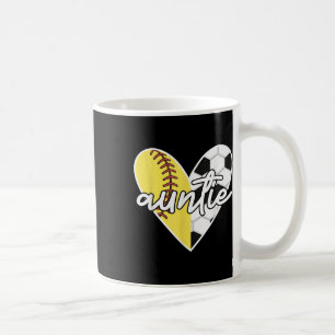 Ball Tante Softball Fußball Mama Spieler  Kaffeetasse