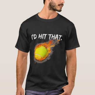 Ball Tennis Player Id trifft auf Tennis T-Shirt