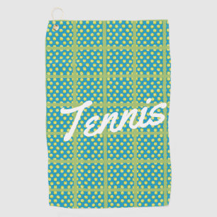 „Ball und Platz“ Tennisschwitztuch Golfhandtuch