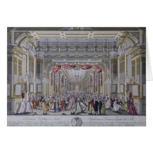Ball, welche der Krönung von Leopold folgt