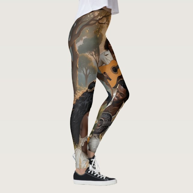 Ballade zwischen den Bäumen! Leggings (Rechts)