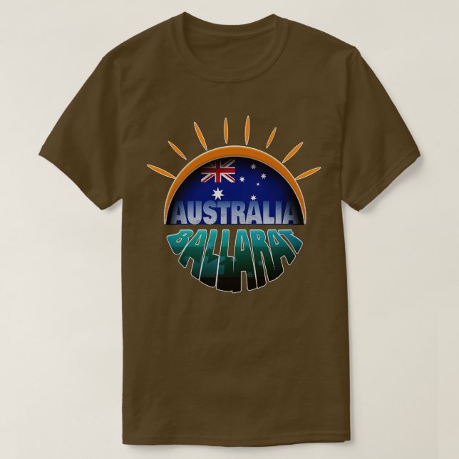 Ballarat australia T-Shirt (Design vorne)