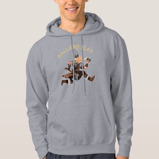 Ballard 827 Pillaging Viking Hoodie (Vorderseite)