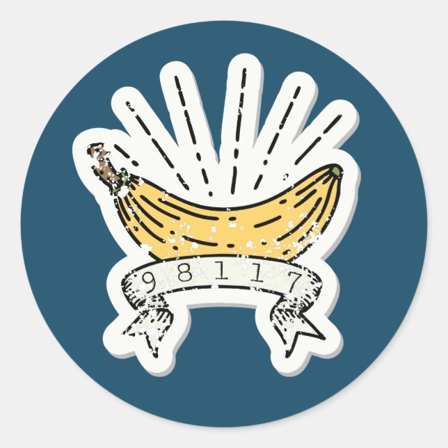 Ballard Banana Sticker (Vorderseite)