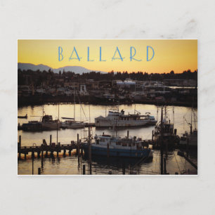 Ballard Boote Postkarte