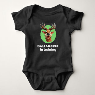 Ballard Elk in der Ausbildung Baby Strampler