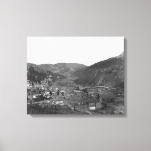 Ballast Livingstons von der Hügel-Fotografie Leinwanddruck
