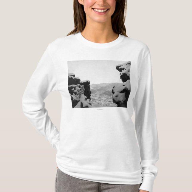 Ballast, wie von der weißen Felsen-Fotografie T-Shirt (Vorderseite)