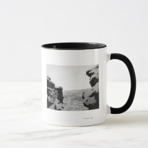 Ballast, wie von der weißen Felsen-Fotografie Tasse