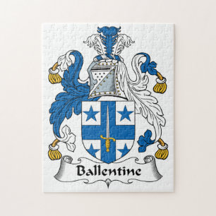 Ballentine Familienwappen Puzzle