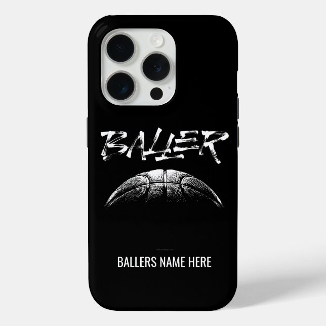 Baller (Basketball) Case-Mate iPhone Hülle (Rückseite)