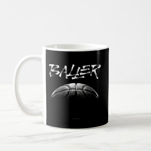 Baller (Basketball) Kaffeetasse (Links)