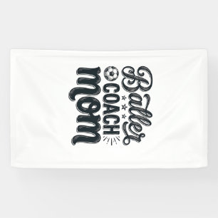 Baller Coach Mom Vintage Fußball Shirt Design_1 Banner