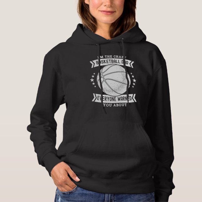 Baller Father  Hooping Player Streetball Basketbal Hoodie (Vorderseite)