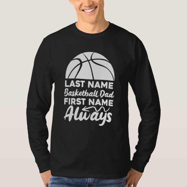 Baller Father Player Hooping Bball Hoops  Basketba T-Shirt (Vorderseite)