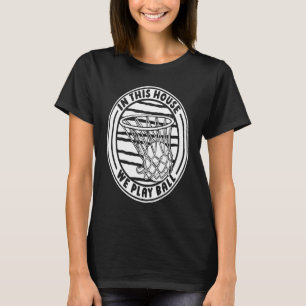 Baller Mutter Hoops Hooping Streetball Bball Baske T-Shirt
