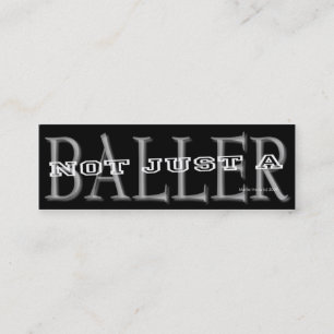 Baller - Sozialmedium-persönliche Karte