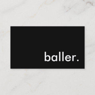baller. visitenkarte