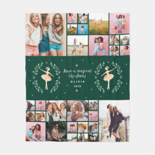 Ballerina 29 Foto Moderne Weihnachtszeit Fleecedecke