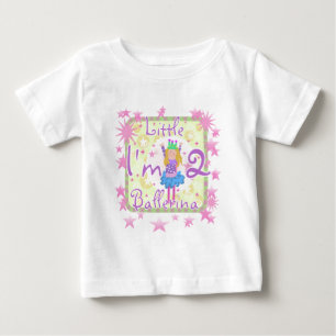 Ballerina-2. Geburtstags-T-Shirts und Geschenke Baby T-shirt