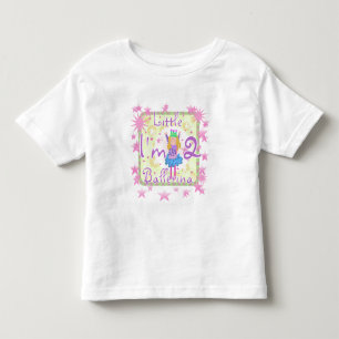 Ballerina-2. Geburtstags-T-Shirts und Geschenke Kleinkind T-shirt