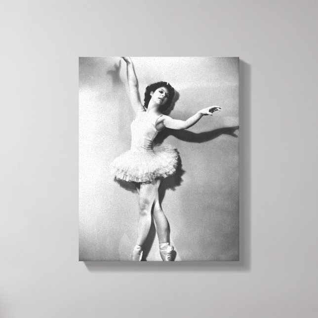 Ballerina 2 leinwanddruck (Vorderseite)