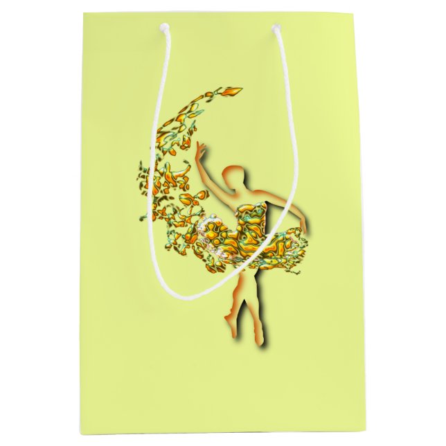 Ballerina 3 mittlere geschenktüte (Vorderseite)