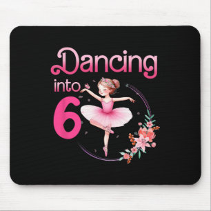 Ballerina 6. Geburtstagsparty Ballet Mousepad