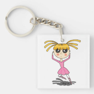 Ballerina Acrylic Schlüsselanhänger
