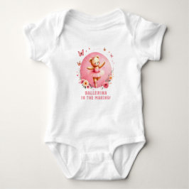 Ballerina Baby Bekleidungsgeschenk für kleine Mädc Baby Strampler