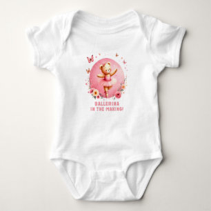 Ballerina Baby Bekleidungsgeschenk für kleine Mädc Baby Strampler