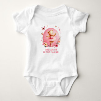 Ballerina Baby Bekleidungsgeschenk für kleine Mädc Baby Strampler