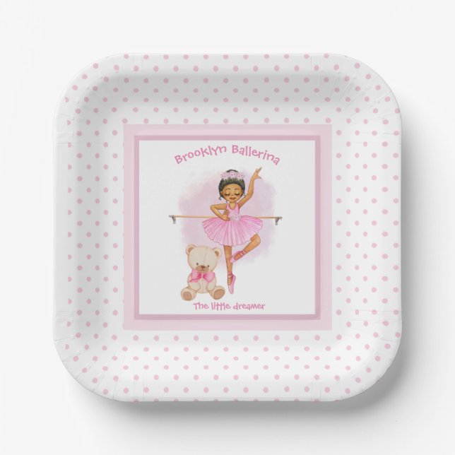 Ballerina Baby Pink Paper Teller (Vorderseite)
