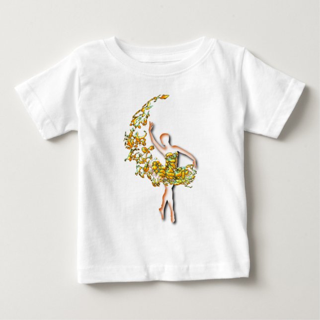 Ballerina Baby T - Shirt (Vorderseite)