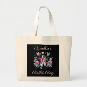 Ballerina Ballerina Ballerina's Tote Bag Jumbo Stoffbeutel